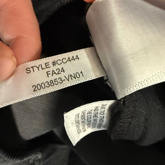 J.CREW Women's Sailor Slim Wide Pant Stretch Corduroy Ankle Black 32 High Rise - Picture 6 of 9